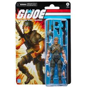 IN STOCK! G.I. Joe Classified Series Retro Cardback, Craig “Rock ’N Roll” McConnel 6 inch Action Figure