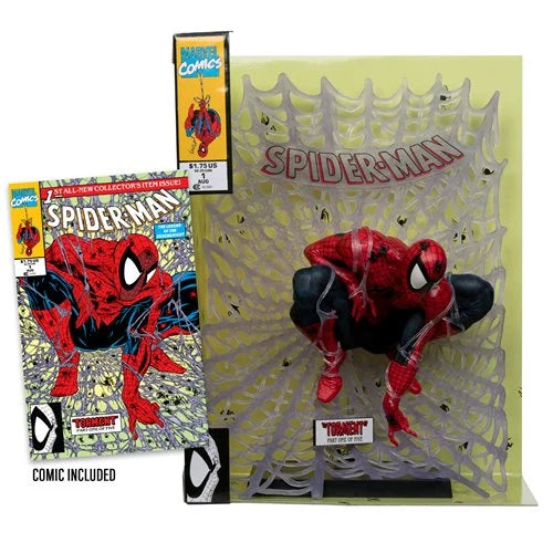 ( Pre Order ) McFarlane Marvel Collection Wave 6 Spider-Man #1 Spider-Man 1:6 Scale Figure with Comic