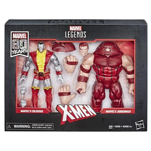 ( Pre Order ) Marvel Legends 80th Anniversary Colossus and Juggernaut 6-Inch Action Figures