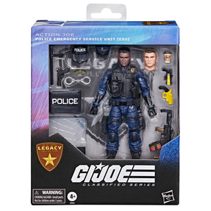 ( Pre Order ) G.I. Joe Classified Series Legacy Collection: Action Joe — Police Emergency Service Unit (ESU) 6 inch Action Figure