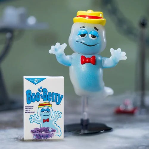 ( Pre Order ) General Mills Boo Berry 6-Inch Scale Glow-in-the-Dark Action Figure