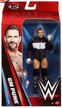 ( Pre Order ) WWE Elite Collection Series 124 CM Punk Action Figure
