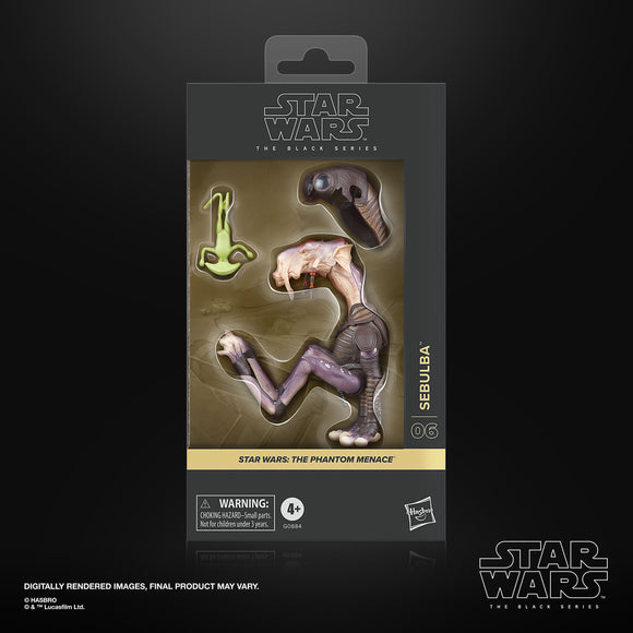 ( Pre Order ) Star Wars The Black Series Sebulba, Star Wars: The Phantom Menace Premium Collectible 6 Inch Action Figure