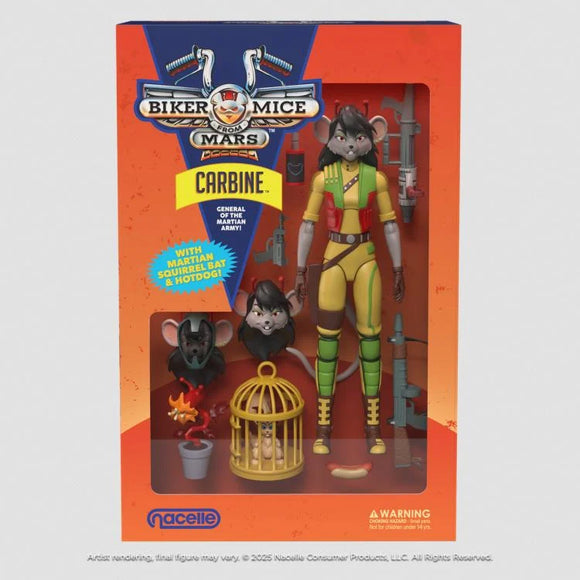 ( Pre Order ) Biker Mice from Mars Carbine Action Figure
