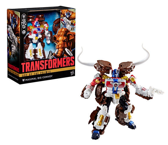 ( Pre Order ) Transformers Age of the Primes Leader Class Maximal Big Convoy Action Figure