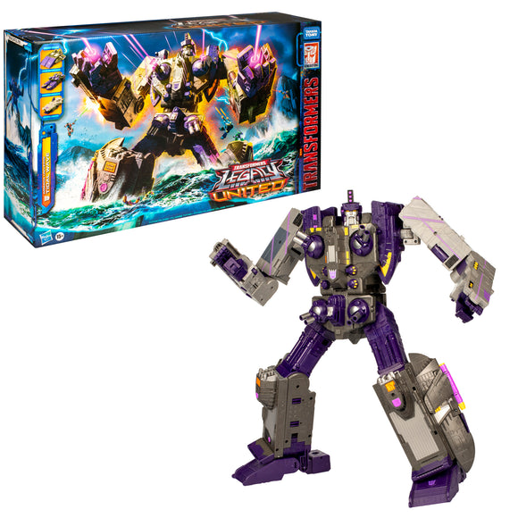 ( Pre Order ) Transformers Legacy United Titan Class Armada Universe Tidal Wave 19 inch Action Figure