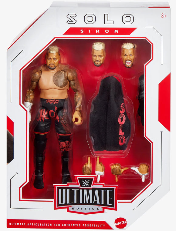 IN STOCK! WWE Ultimate Edition Wave 24 Solo Sikoa Figure