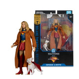 IN STOCK! DC Multiverse Supergirl and Krypto (Supergirl Movie) Gold Label 7 inch Action Figure