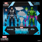 IN STOCK! Marvel Legends Series Inhumans Black Bolt & Marvel’s Triton, Two 6 inch Action Figures