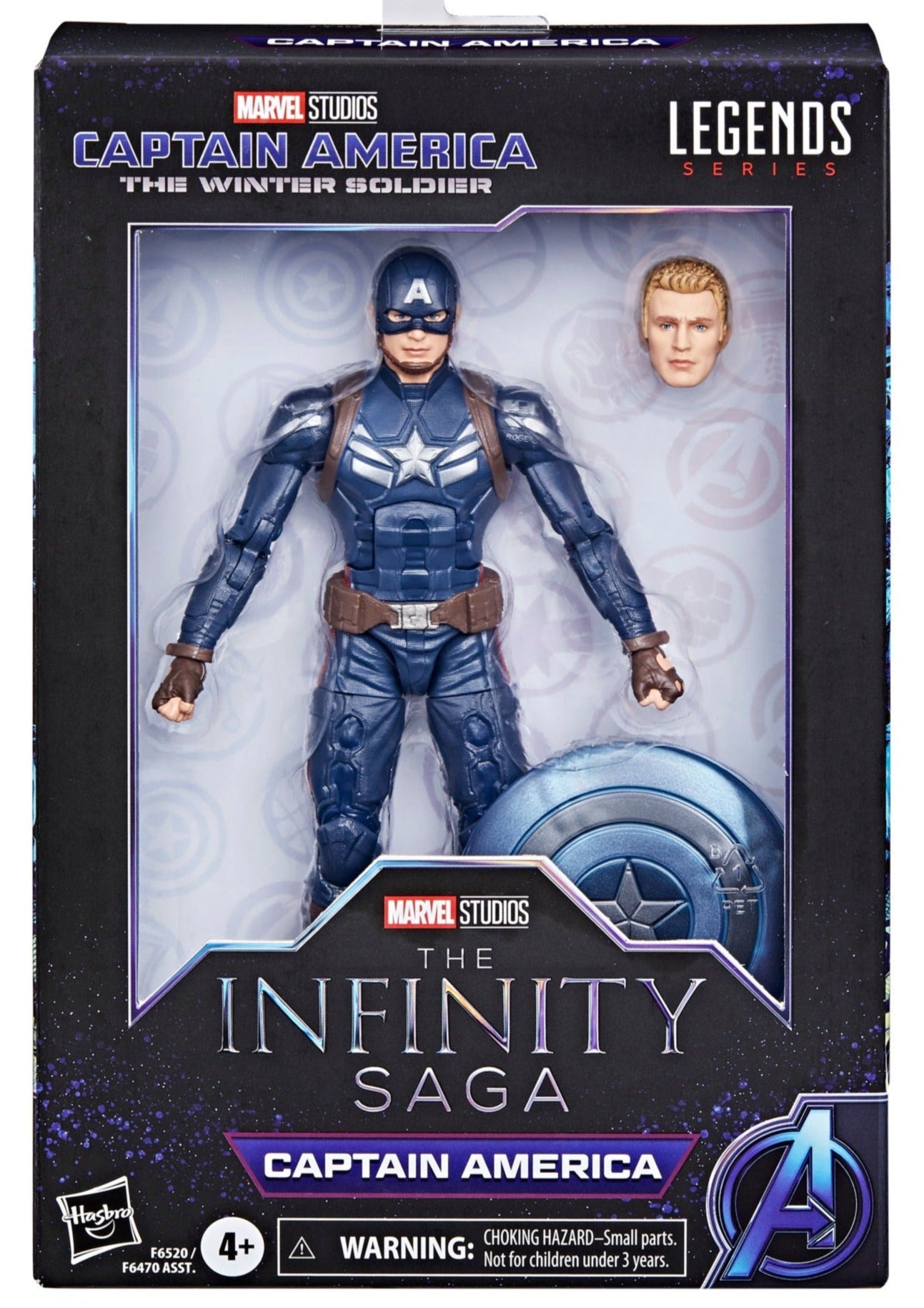 Marvel Hasbro Legends Series Marvel's War Machine, Capitán América Marvel Hasbro Legends Series Marvel's War Machine, Capitán América