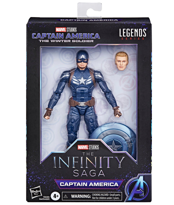 IN STOCK! Hasbro Marvel Legends Series Captain America 6 inch Action Figure