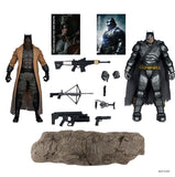 ( Pre Order ) McFarlane DC Multiverse Batman (Knightmare) & Batman (Armor Suit) (Batman v Superman) (Gold Label )  7 inch Action Figure 2 pk