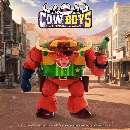 ( Pre Order ) Wild West C.O.W.-Boys of Moo Mesa Sheriff Terrorbull 7-Inch Scale Action Figure