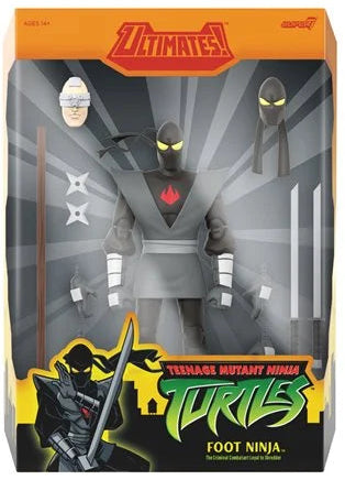 ( Pre Order ) Super 7 TMNT Ultimates Wave 12 Foot Ninja 7-Inch Action Figure