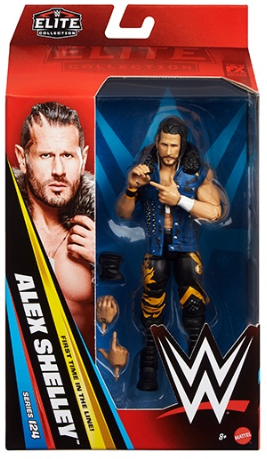 ( Pre Order ) WWE ElIte Collection Series 124 Alex Shelley Action Figure