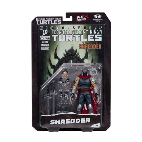 ( Pre Order ) McFarlane TMNT Page Punchers Wave 1 Shredder Action Figure