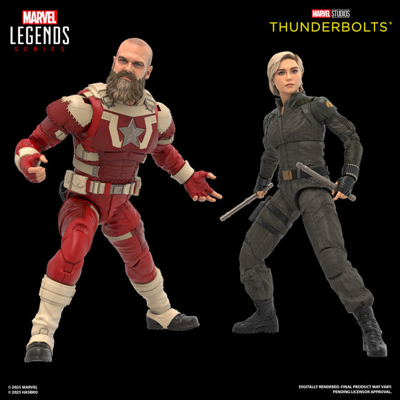 ( Pre Order ) Marvel Legends Series Yelena Belova and Red Guardian 2-Pack, Thunderbolts* Movie 6 Inch Action Figures