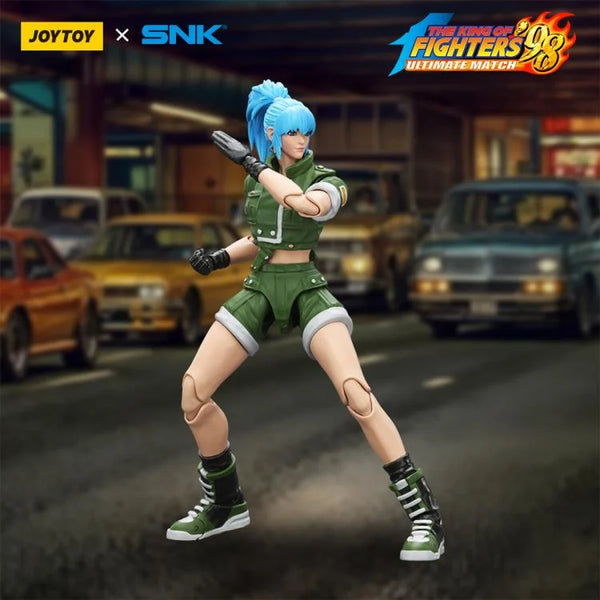 Pre Order ) Joy Toy KOF'98UM Ikari Warriors Team Leona Heidern