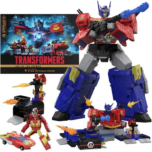 ( Pre Order ) Transformers Age of the Primes Titan Class The Thirteen Star Optimus Prime Action Figure