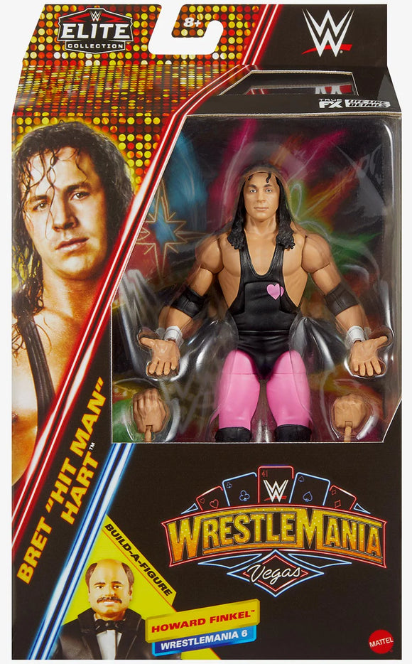 ( Pre Order ) WWE WrestleMania Elite Bret Hart Action Figure