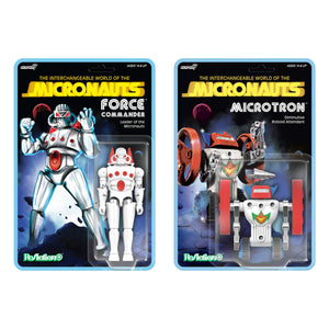 ( Pre Order ) Super7 Micronauts ReAction+ Wave 2 Microtron & Force Commander