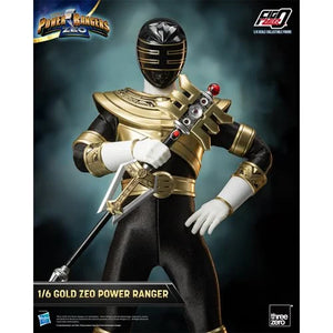 ( Pre Order ) Threezero Power Rangers Zeo Gold Zeo Ranger FigZero 1:6 Scale Action Figure