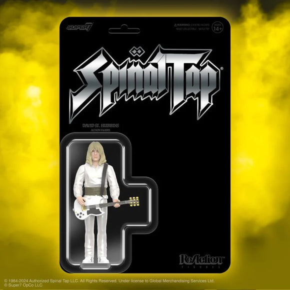 ( Pre Order ) Super 7 Reaction Spinal Tap ReAction David St. Hubbins Action Figure