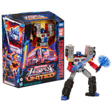 IN STOCK! Transformers Legacy United Leader Class G2 Universe Laser Optimus Prime