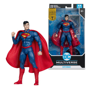IN STOCK! McFarlane DC Multiverse Superman New 52 Gold Label 7 inch Action Figure