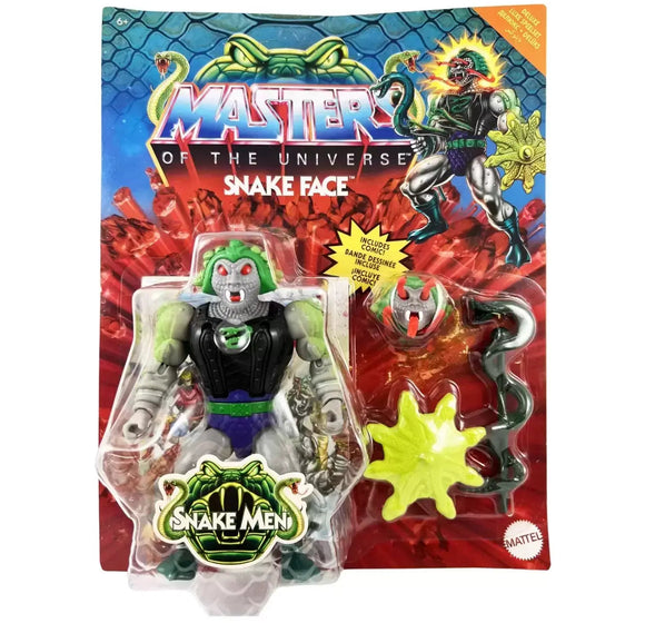 IN STOCK! MOTU Origins Snake Face Action Figure