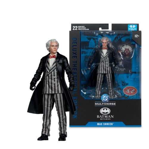 ( Pre Order ) McFarlane DC Multiverse Max Shreck ( Red Platinum)( Batman Returns ) 7 inch Action Figure