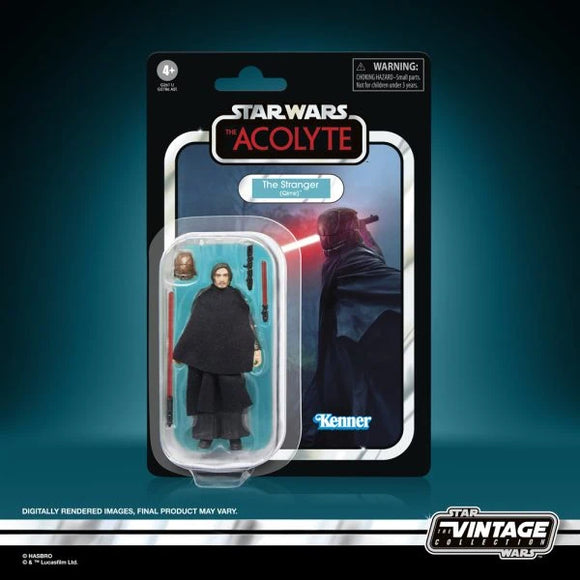 ( Pre Order ) Star Wars The Vintage Collection The Stranger (Qimir), Star Wars: The Acolyte 3.75 Inch Action Figure