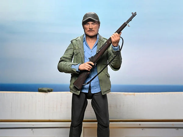 Jaws Ultimate Quint Action Figure 50周年記念 OFFICIAL JAWS® SAM QUINT 50th ANNIVERSARY GREAT WHITE SHARK HUNTER
