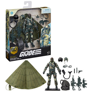 IN STOCK! G.I. Joe Classified Series 60th Anniversary Action Pilot - HALO (High Altitude Low Opening) Jumper, 6 inch Action Figure