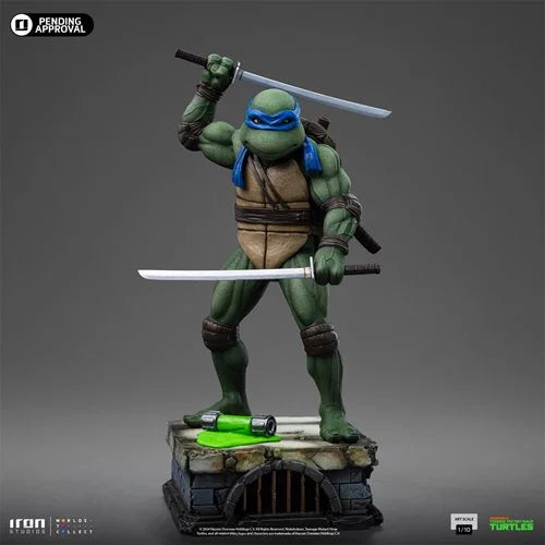 ( Pre Order ) Iron Studios TMNT (1990) Leonardo 1/10 Art Scale Limited Edition Statue