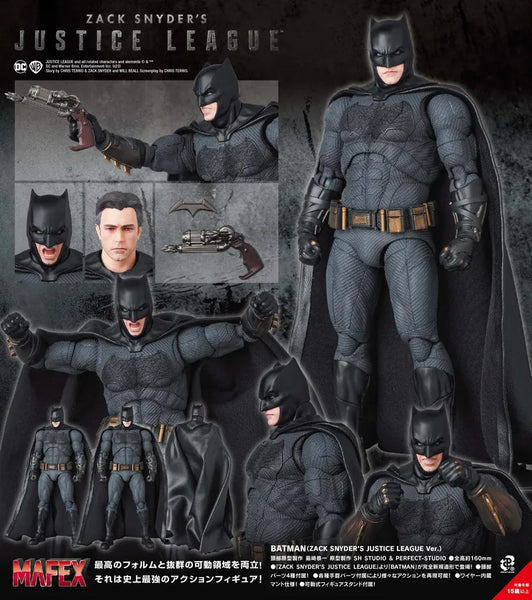 Pre Order Mafex Zach Snyders Justice league Batman Action Figure