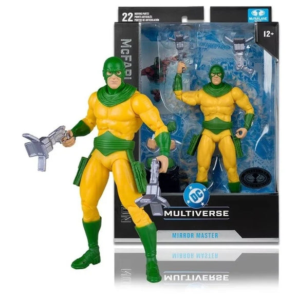 IN STOCK! McFarlane DC Multiverse Collector Edition #44 Mirror Master ( Platinum Edition ) 7 inch Action Figure