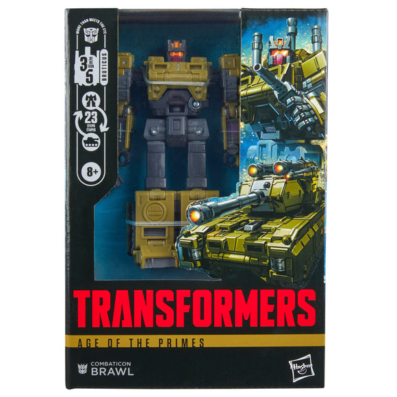 ( Pre Order ) Transformers Age of the Primes Voyager Class Combaticon Brawl Action Figure