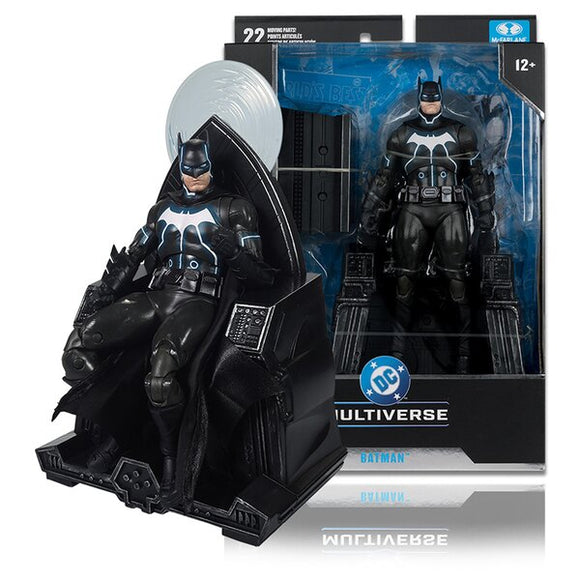 ( Pre Order ) McFarlane Collectors Edition Batman with Mobius Chair (Darkseid War) #47- 7inch Action Figure