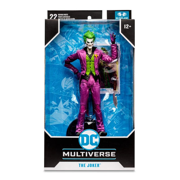 IN STOCK! McFarlane DC Multiverse The Joker ( Infinite Frontier ) 7 inch Action Figure
