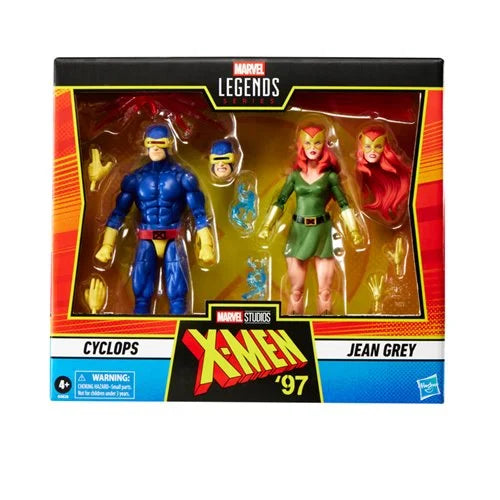 ( Pre Order ) X-Men 97 Marvel Legends Cyclops and Jean Grey 6-Inch Action Figures