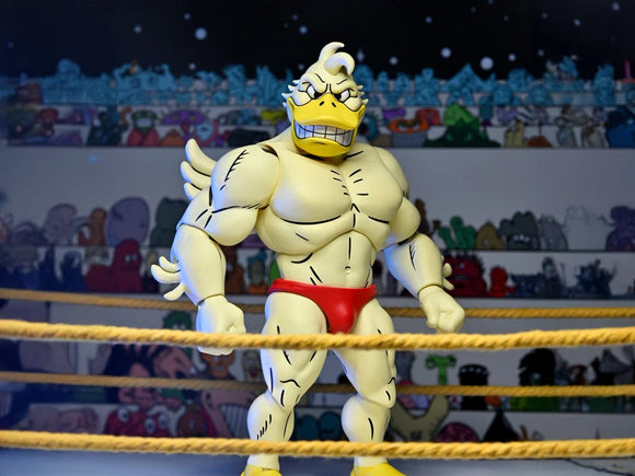 ( Pre Order ) NECA TMNT Adventures Stump Wrestling Ace Duck (Archie Comics) Action Figure