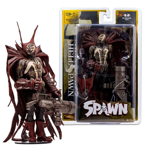 IN STOCK! Spawn Wave 7 McFarlane Toys 30th Anniversary Hellspawn Digitally Remastered 7-Inch Scale Posed Figure