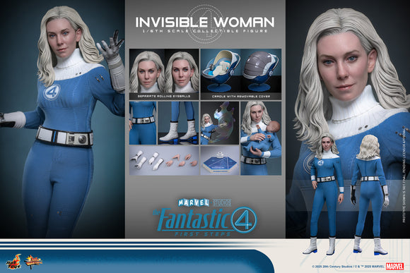 ( Pre Order ) Hot Toys Fantastic Four: First Steps Invisible Woman 1:6 Scale Action Figure