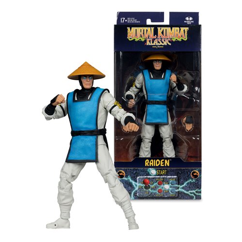 ( Pre Order ) McFarlane Mortal Kombat Klassic Wave 2 Raiden 7-Inch Scale Action Figure