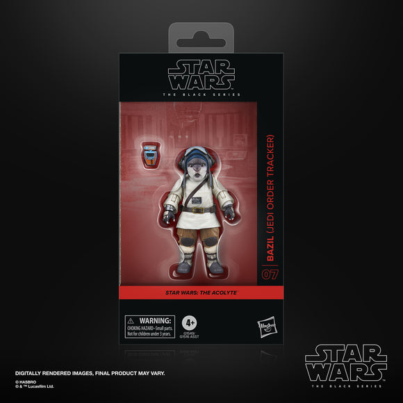 ( Pre Order ) Star Wars The Black Series Bazil (Jedi Order Tracker) Star Wars: The Acolyte Collectible 6 Inch Action Figure