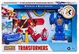 ( Pre Order ) Transformers Collaborative Sonic the Hedgehog x Transformers Wingtail and Blue Booster Action Figures ( Exclusive )