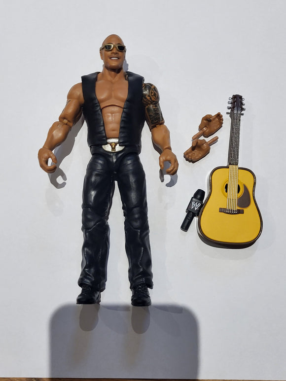 IN STOCK! IN STOCK! WWE ELITE RUTHLESS AGGRESSION ( LOOSE ) THE ROCK ACTION FIGURE