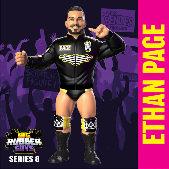 ( Pre Order ) BIG RUBBER GUYS SERIES 8 ETHAN PAGE 8 inch FIGURE