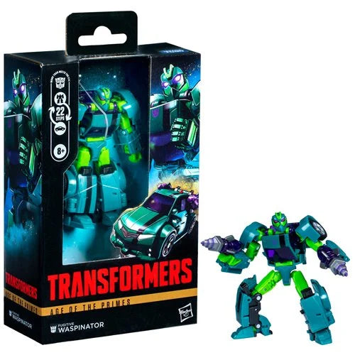 IN STOCK! Transformers Age of the Primes Deluxe Class Fugitive Waspinator Action Figure